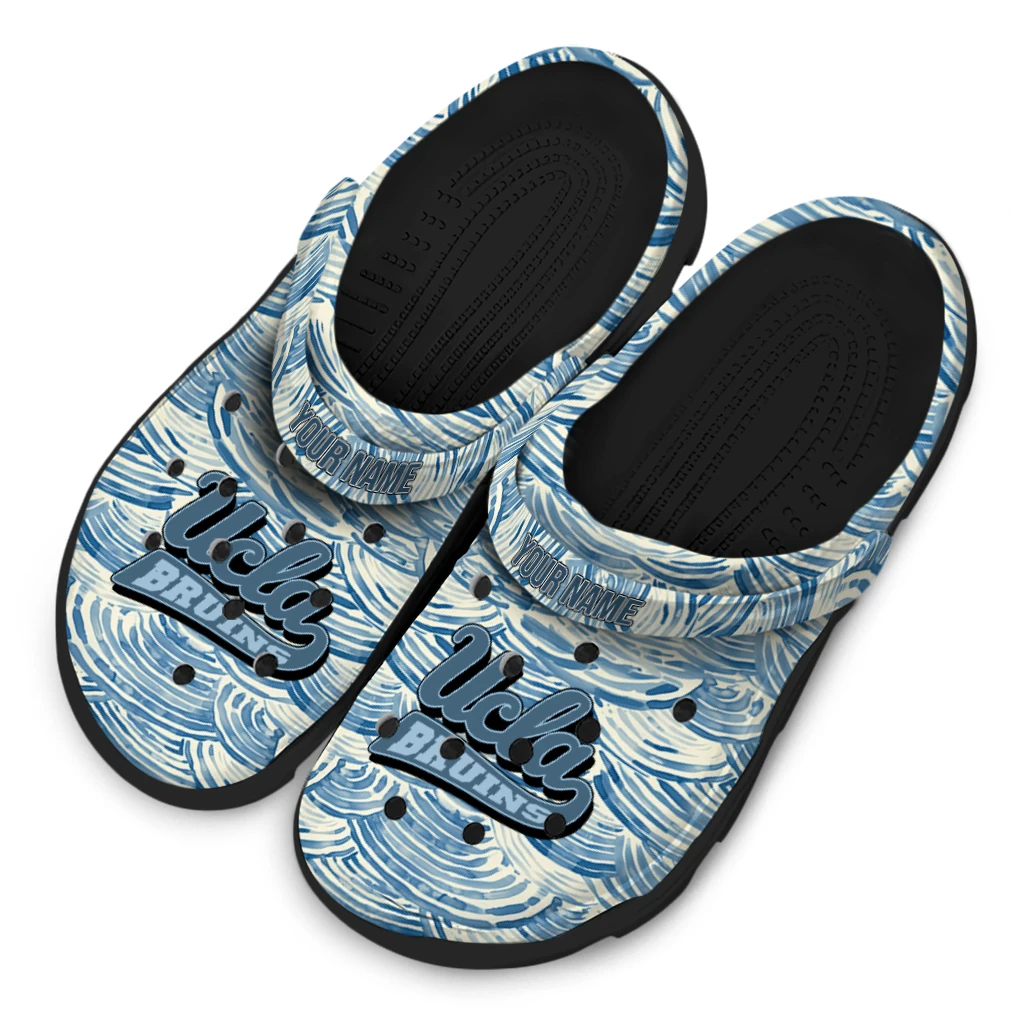 personalized ucla bruins sea swirls clogs latest model personalized ucla bruins sea swirls clogs latest model