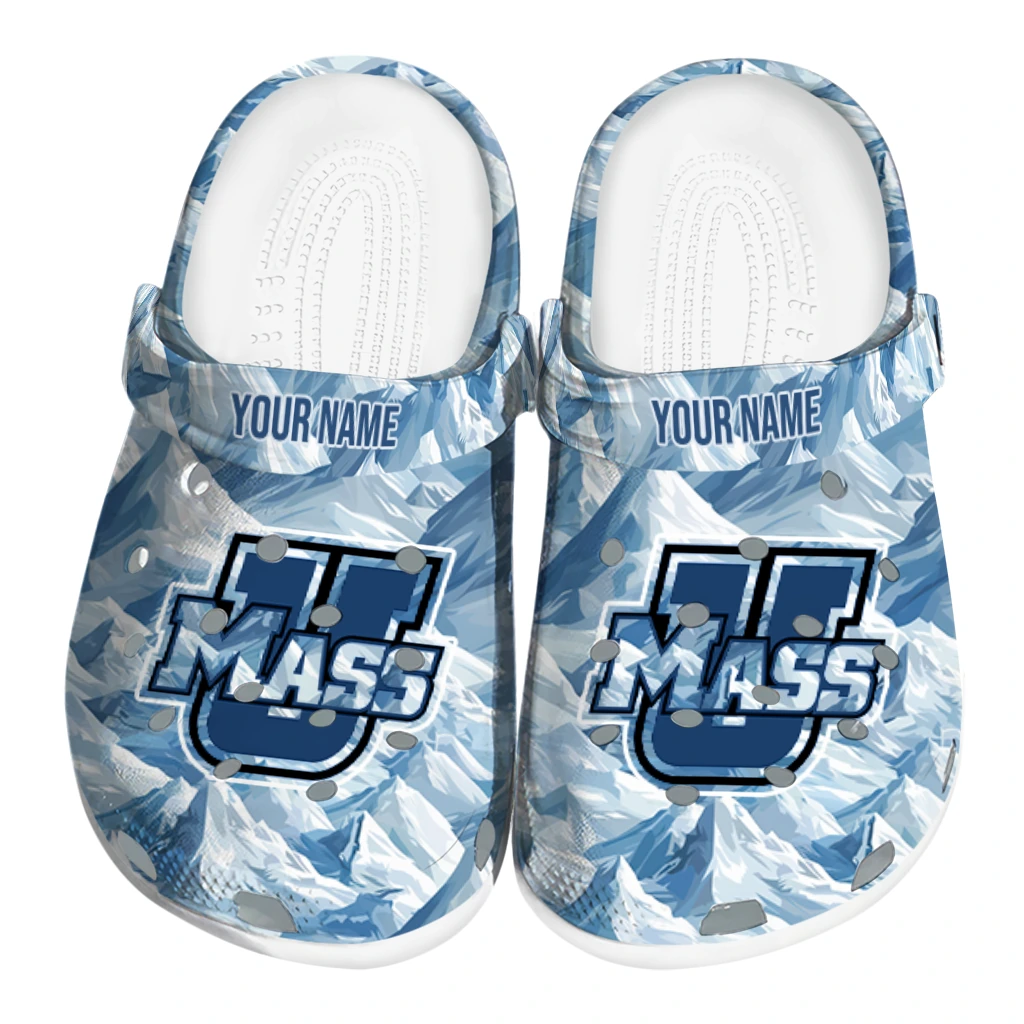 personalized umass minutemen mountain artwork clogs best selling personalized umass minutemen mountain artwork clogs best selling