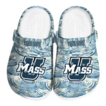 personalized umass minutemen sea swirls clogs best selling