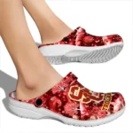 personalized usc trojans snowy hills clogs best selling