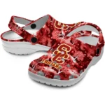 personalized usc trojans snowy hills clogs best selling