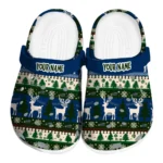 personalized utah jazz christmas motif clogs best selling