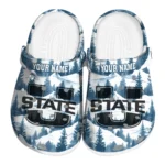 personalized utah state aggies snowy mountains clogs best selling