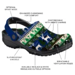 personalized vancouver canucks christmas motif clogs best selling