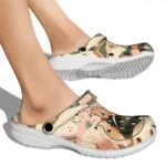 personalized vancouver canucks desert cactus pattern clogs best selling