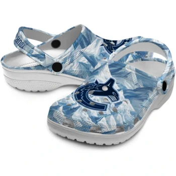 personalized vancouver canucks mountain artwork clogs high quality