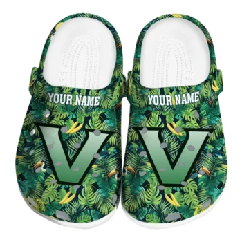 personalized vanderbilt commodores tropical leaves clogs best selling