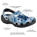 personalized villanova wildcats mountain artwork clogs best selling