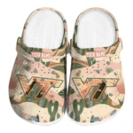 personalized virginia tech hokies desert cactus pattern clogs best selling