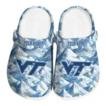 personalized virginia tech hokies mountain artwork clogs best selling