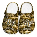 personalized wake forest demon deacons snowy hills clogs best selling