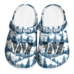 personalized washington commanders snowy mountains clogs best selling