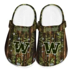 personalized washington huskies woods forest designs clogs best selling