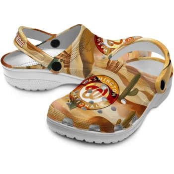 personalized washington nationals desert layers clogs high quality