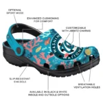 personalized washington nationals tropical fish ocean clogs best selling