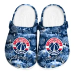 personalized washington wizards snowy hills clogs best selling