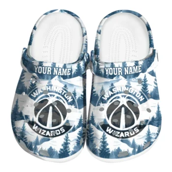 personalized washington wizards snowy mountains clogs best selling