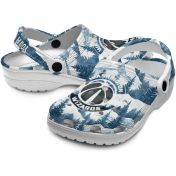 personalized washington wizards snowy mountains clogs high quality