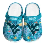 personalized west virginia mountaineers tropical fish ocean clogs best selling