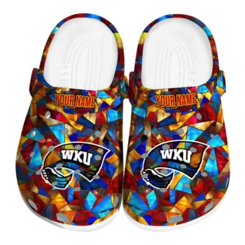 personalized western kentucky hilltoppers prism pieces clogs best selling