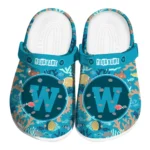 personalized western michigan broncos tropical fish ocean clogs best selling