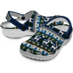 personalized winnipeg jets christmas motif clogs best selling