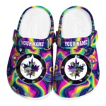 personalized winnipeg jets swirling mushrooms clogs best selling