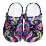 personalized wyoming cowboys swirling mushrooms clogs best selling