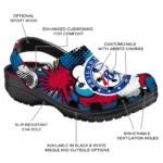 philadelphia 76ers cloud splash clogs best selling