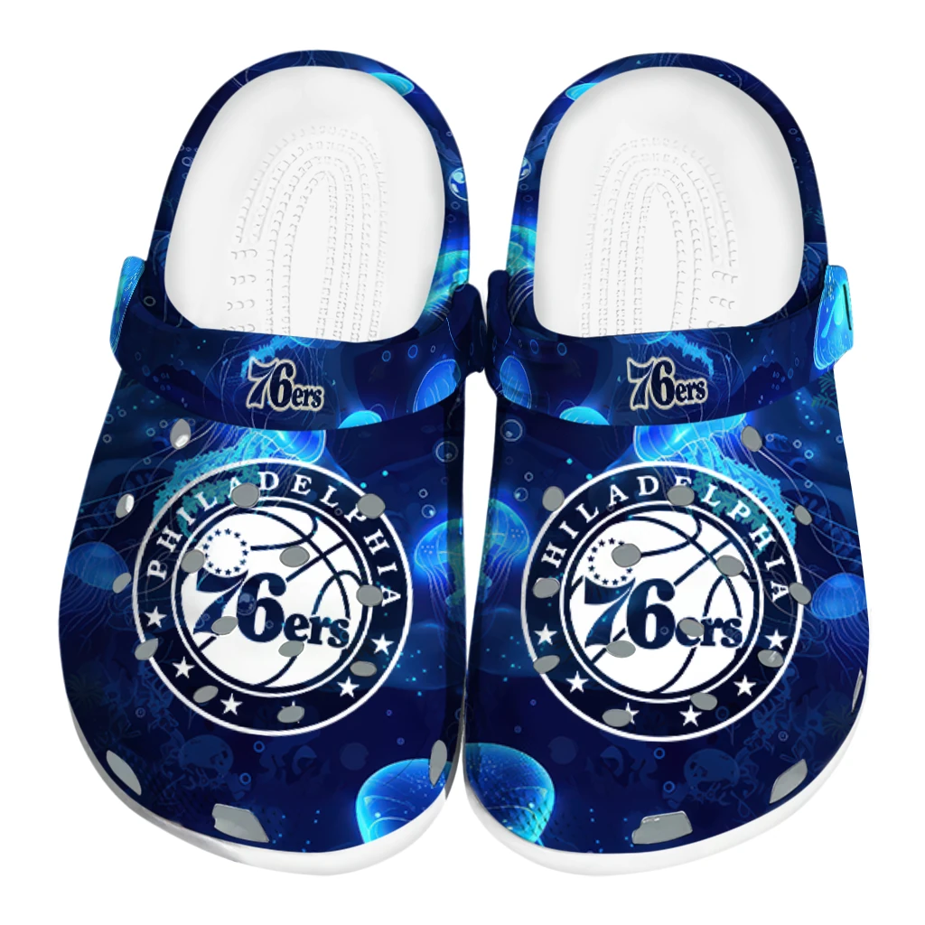 philadelphia 76ers jellyfish ocean clogs best selling philadelphia 76ers jellyfish ocean clogs best selling