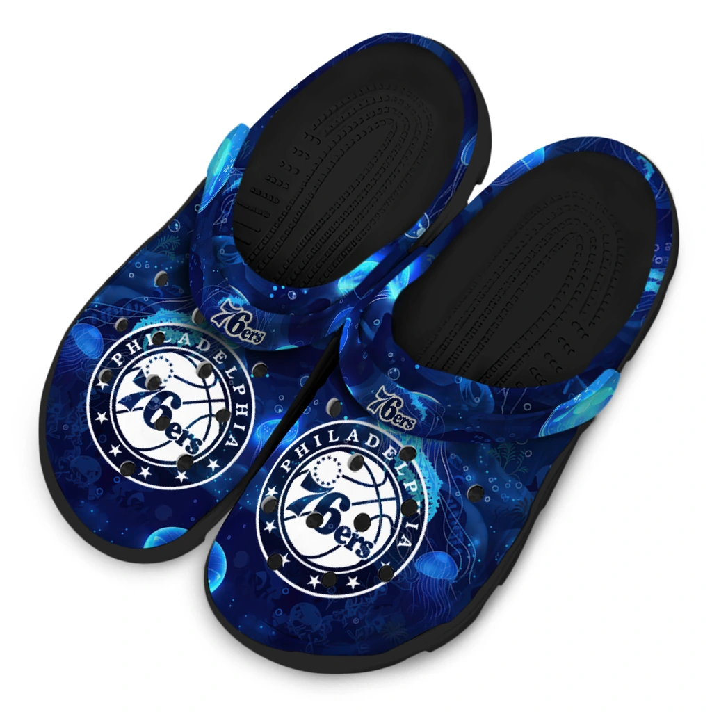 philadelphia 76ers jellyfish ocean clogs latest model philadelphia 76ers jellyfish ocean clogs latest model