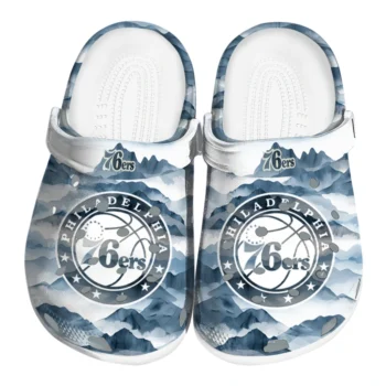 philadelphia 76ers mountain peaks clogs best selling