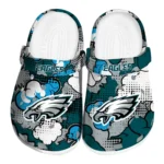 philadelphia eagles cloud splash clogs best selling