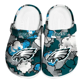 philadelphia eagles cloud splash clogs best selling