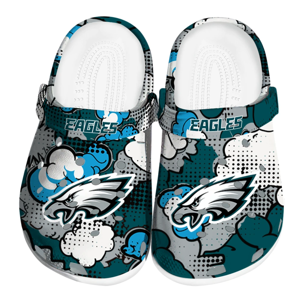 philadelphia eagles cloud splash clogs best selling philadelphia eagles cloud splash clogs best selling