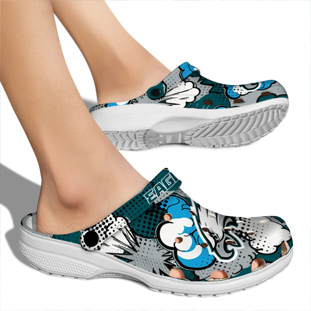 philadelphia eagles cloud splash clogs fashion forward philadelphia eagles cloud splash clogs fashion forward