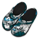 philadelphia eagles cloud splash clogs best selling