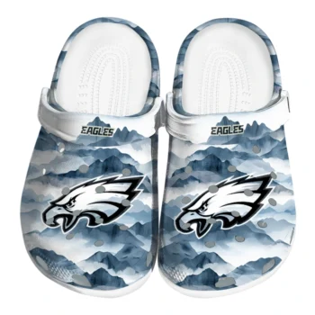 philadelphia eagles mountain peaks clogs best selling