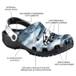 philadelphia eagles mountain peaks clogs best selling
