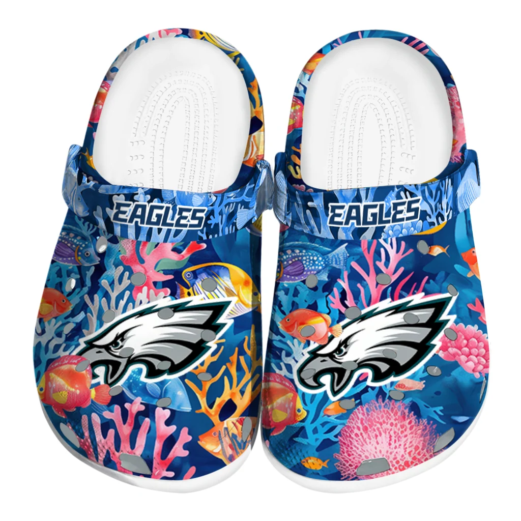 philadelphia eagles ocean wonders clogs best selling philadelphia eagles ocean wonders clogs best selling