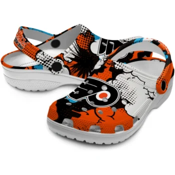 philadelphia flyers cloud splash clogs high quality