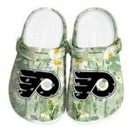 philadelphia flyers daisy cluster clogs best selling
