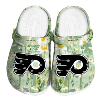 philadelphia flyers daisy cluster clogs best selling