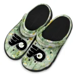 philadelphia flyers daisy cluster clogs best selling