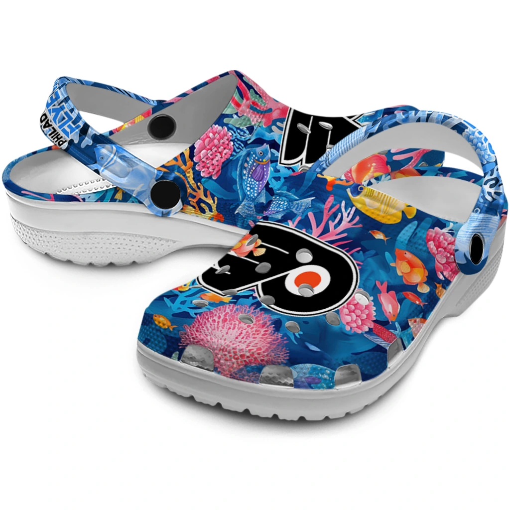 philadelphia flyers ocean wonders clogs high quality philadelphia flyers ocean wonders clogs high quality