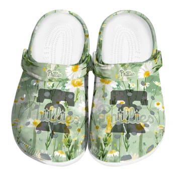 philadelphia phillies daisy cluster clogs best selling