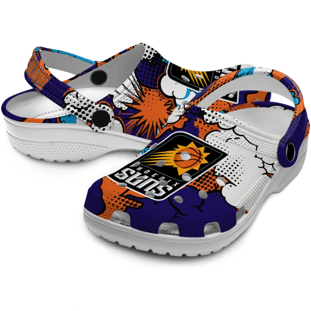 phoenix suns cloud splash clogs high quality phoenix suns cloud splash clogs high quality