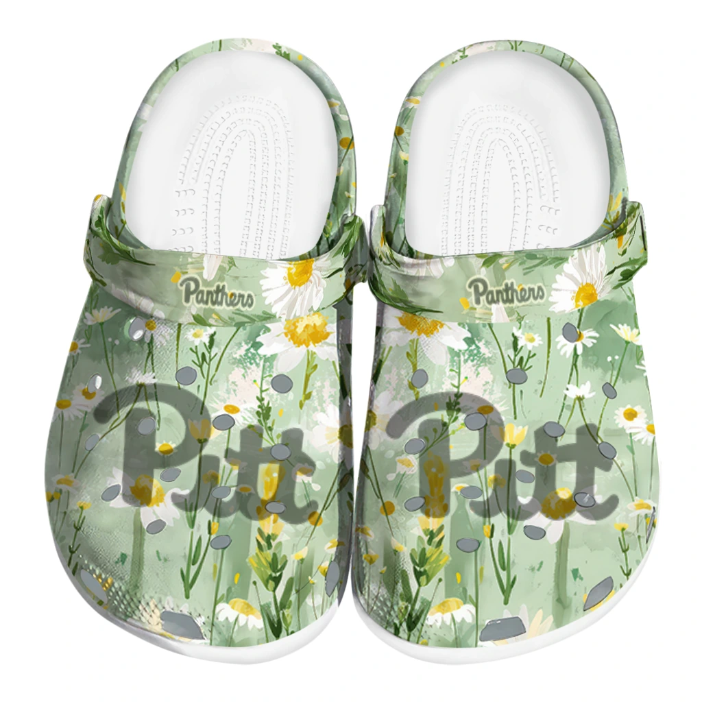 pittsburgh panthers daisy cluster clogs best selling pittsburgh panthers daisy cluster clogs best selling