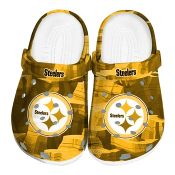 pittsburgh steelers canyon layers clogs best selling