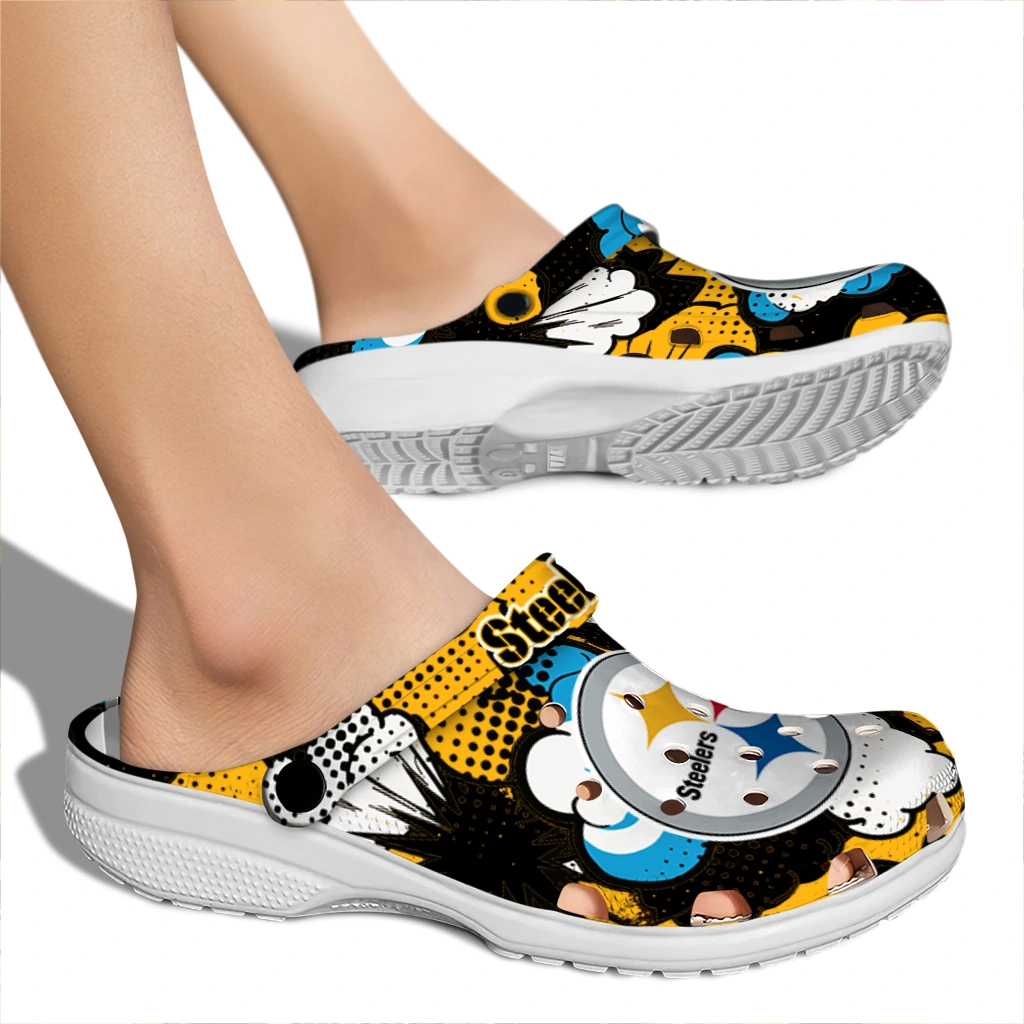 pittsburgh steelers cloud splash clogs fashion forward pittsburgh steelers cloud splash clogs fashion forward